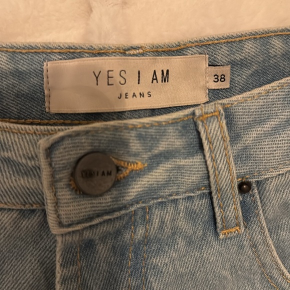 Calça Jeans Wide | Elza Cropped Preto - Picture 4 of 5